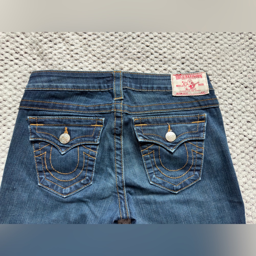 👀 True Religion Becky Mom Size 28 Petite - Picture 10 of 12